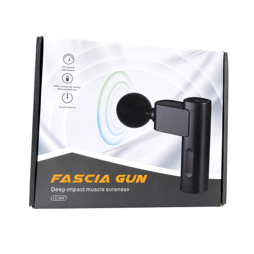 خرید آنلاین ماساژور تفنگی Mini Fascia gun مدل LC-006