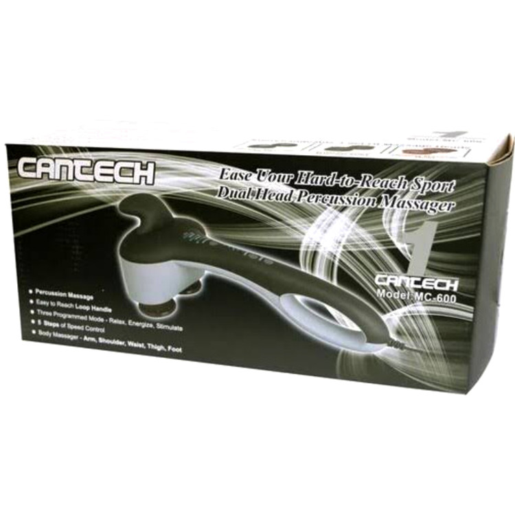 سفارش آنلاین و خرید ماساژور حرارتی ضربه ای دو سر برند Cantech مدل MC.600
